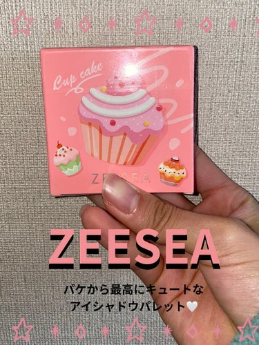 ZEESEAデザートコレクション４カラーアイシャドウパレット #02苺ケーキ/ZEESEA/アイシャドウパレットを使ったクチコミ（1枚目）