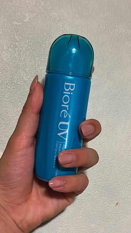 ビオレUV アクアリッチ アクアプロテクトローション(水層パック)/ビオレ/日焼け止めローションを使ったクチコミ(1枚目)