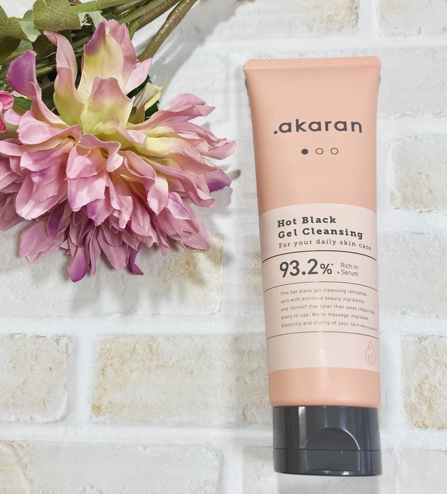 ホットブラックジェルクレンジング/.akaran/クレンジングジェルを使ったクチコミ(1枚目)