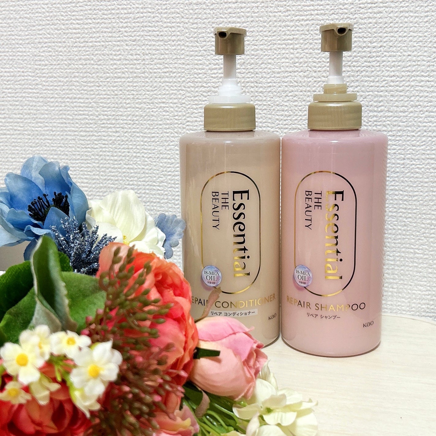 ザビューティ リペアシャンプー・コンディショナー/エッセンシャル/市販シャンプーを使ったクチコミ(1枚目)