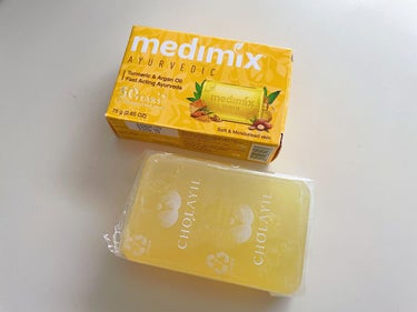 medimix(メディミックス) メディミックス アロマソープゴールドのクチコミ「✔️medimix
メディミックス アロマソープゴールド

ターメリック&アルガンオイルを配合.....」（3枚目）