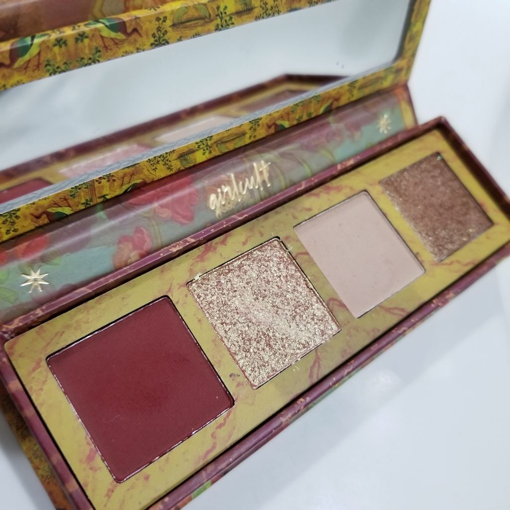 山海シリーズ 4色アイシャドウパレット/GirlCult/アイシャドウパレットを使ったクチコミ（2枚目）