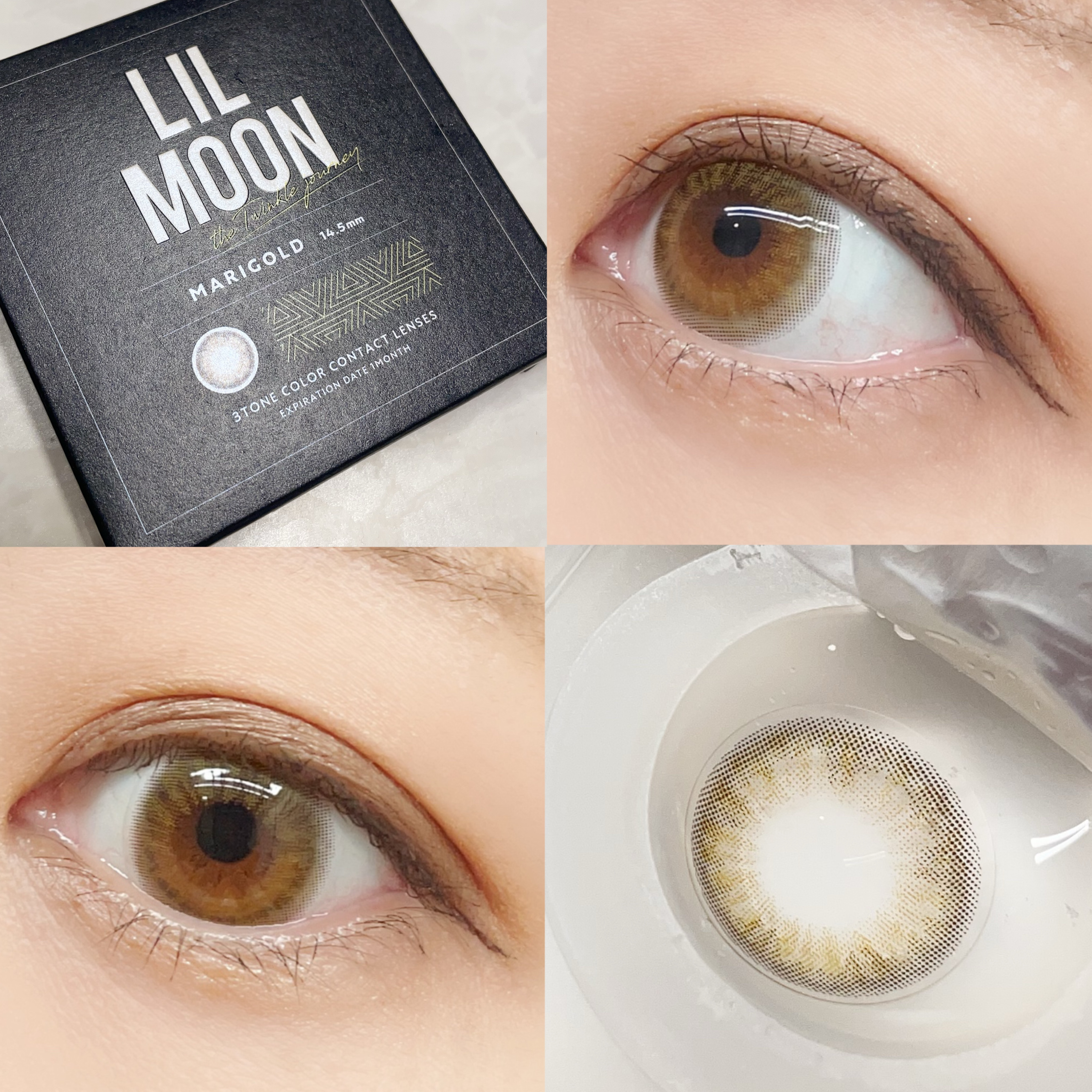 LIL MOON 1month/LILMOON/１ヶ月（１MONTH）カラコンを使ったクチコミ（1枚目）