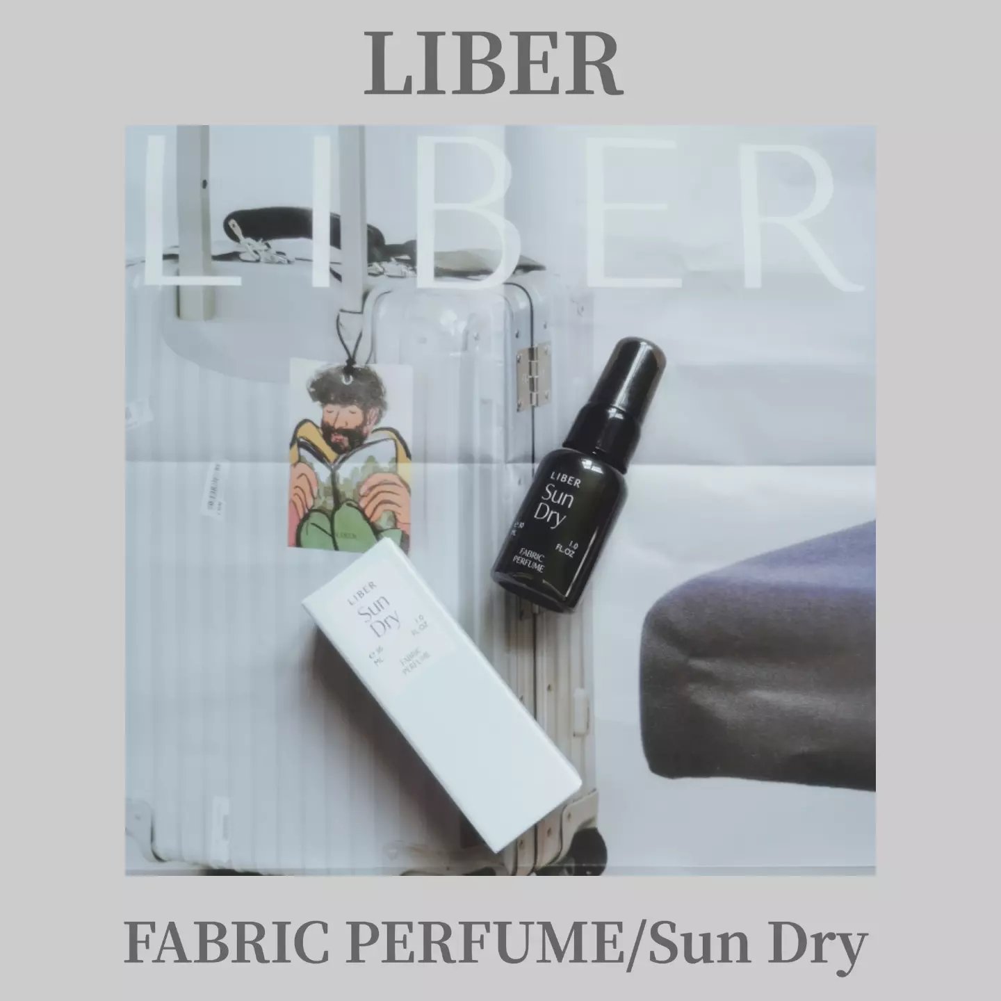 FABRIC PERFUME 2.Sun Dry(best/cotton)/LIBER/ファブリックミストを使ったクチコミ（1枚目）