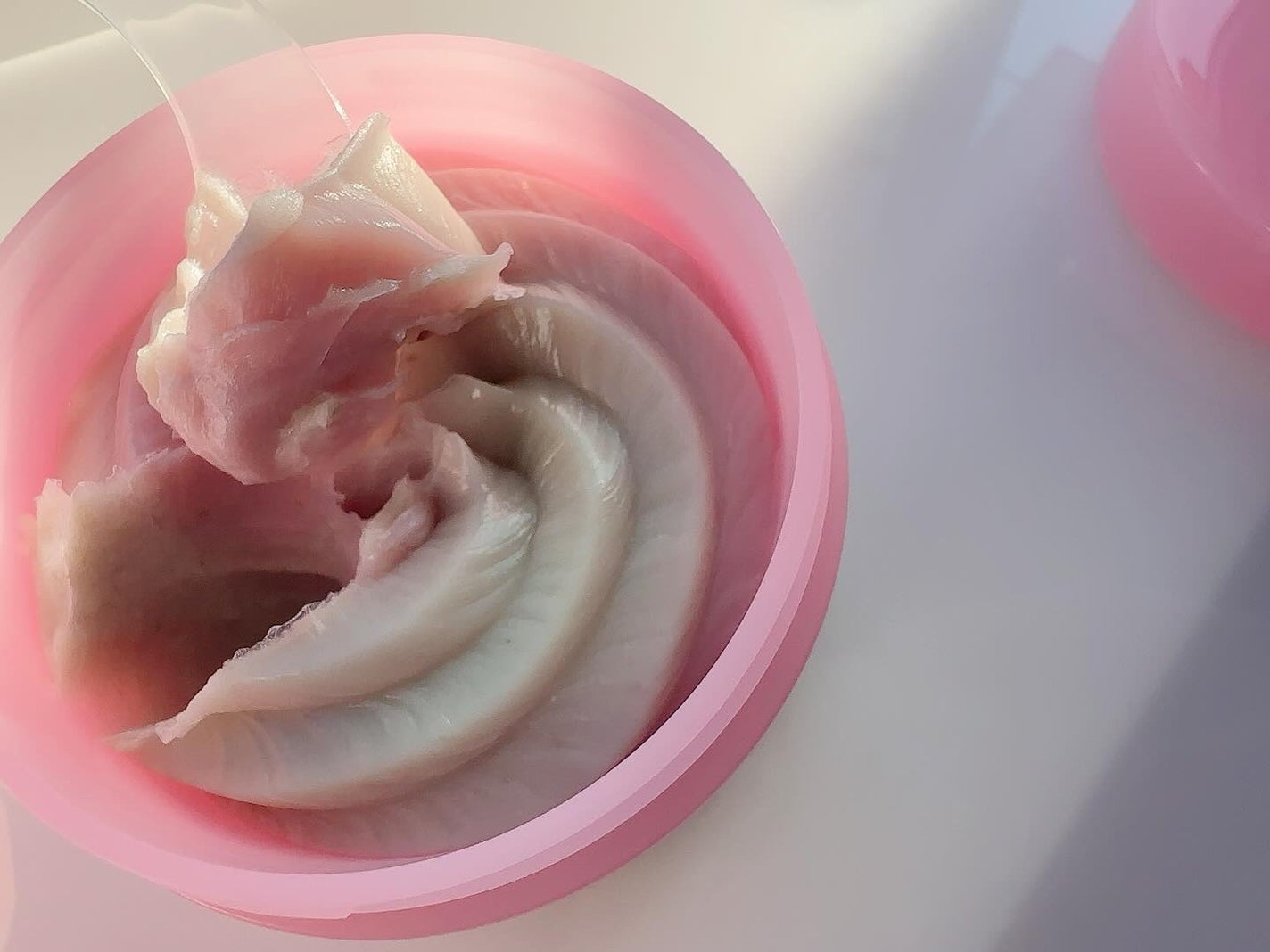 ピンクアロエメレンゲクレンザー/APRILSKIN/その他洗顔料を使ったクチコミ(4枚目)