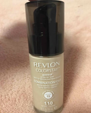 カラーステイ メイクアップ/REVLON/リキッドファンデーションを使ったクチコミ（1枚目）