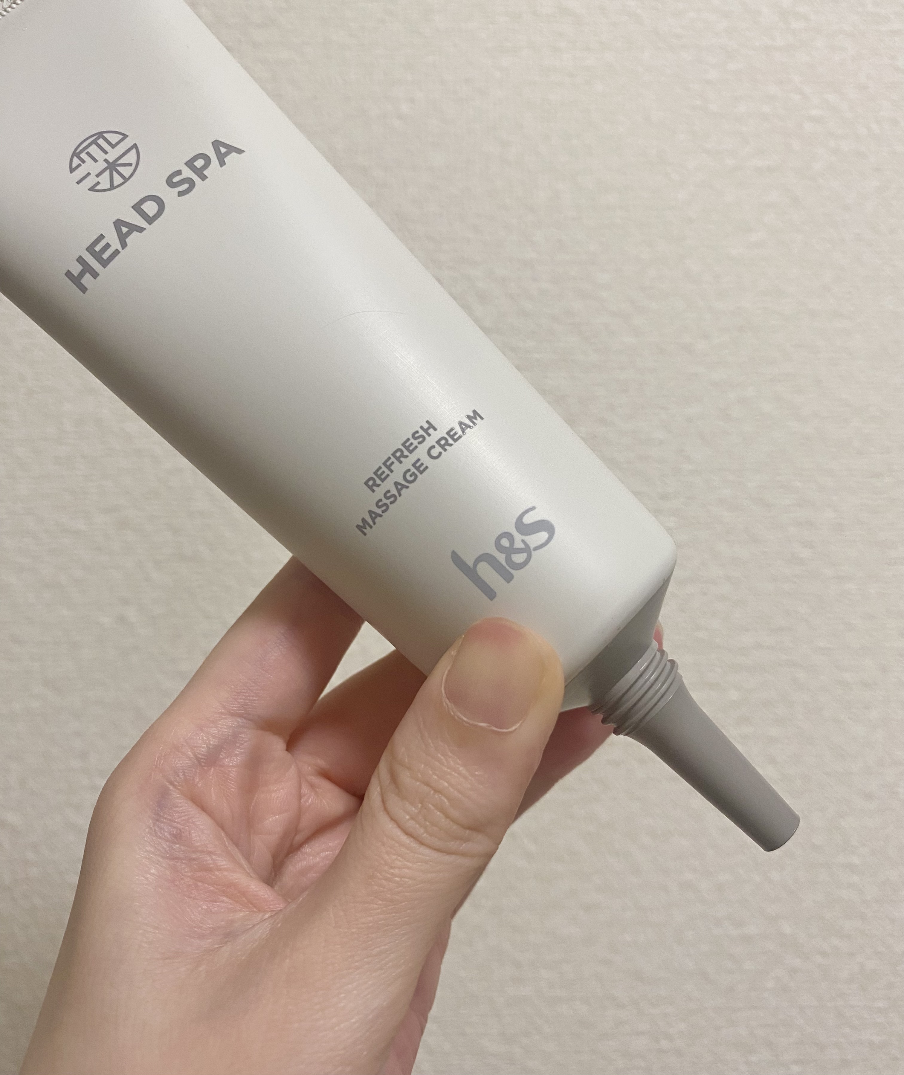 リフレッシュ マッサージクリーム/h&s/洗い流すヘアトリートメントを使ったクチコミ（2枚目）