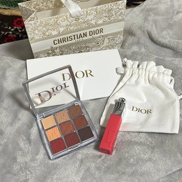 Dior　ディオール バックステージ アイ パレット　003　アンバー

ディオール アディクト リップ ティント　451　ナチュラル コーラル　生産終了

DIORのコスメ欲しくて欲しくてやっと手に入