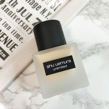 (旧)アンリミテッド ラスティング フルイド/shu uemura/リキッドファンデーションを使ったクチコミ(1枚目)