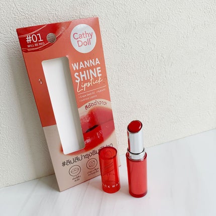 Vit C ウォーターティント 05 Cherry/CathyDoll/リップティントを使ったクチコミ(2枚目)