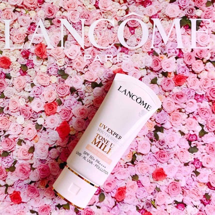 UV エクスペール トーン アップ ローズ/LANCOME/日焼け止め・UVケアを使ったクチコミ(1枚目)