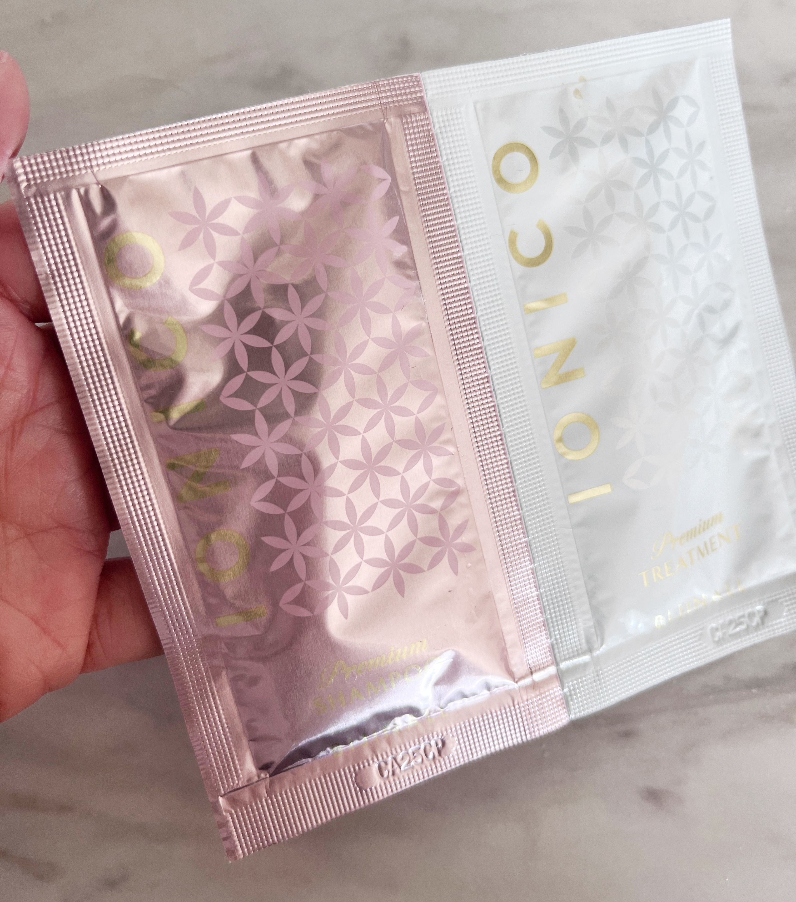 プレミアム ボンドメンテシャンプー／ボンドメンテトリートメント トライアル 20ml/IONICO/市販シャンプーを使ったクチコミ（1枚目）