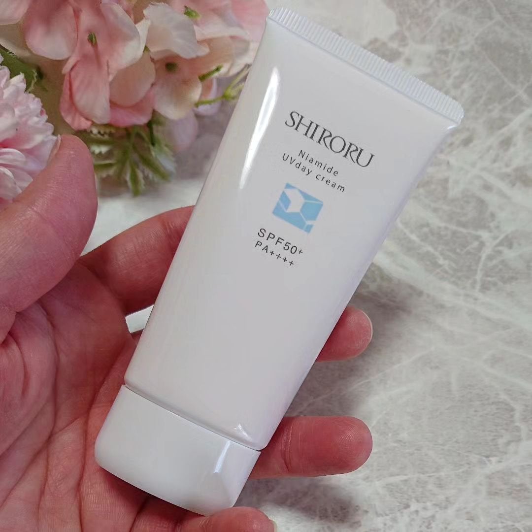 ナイアミドUVデイクリーム/SHIRORU/日焼け止めクリームを使ったクチコミ(4枚目)
