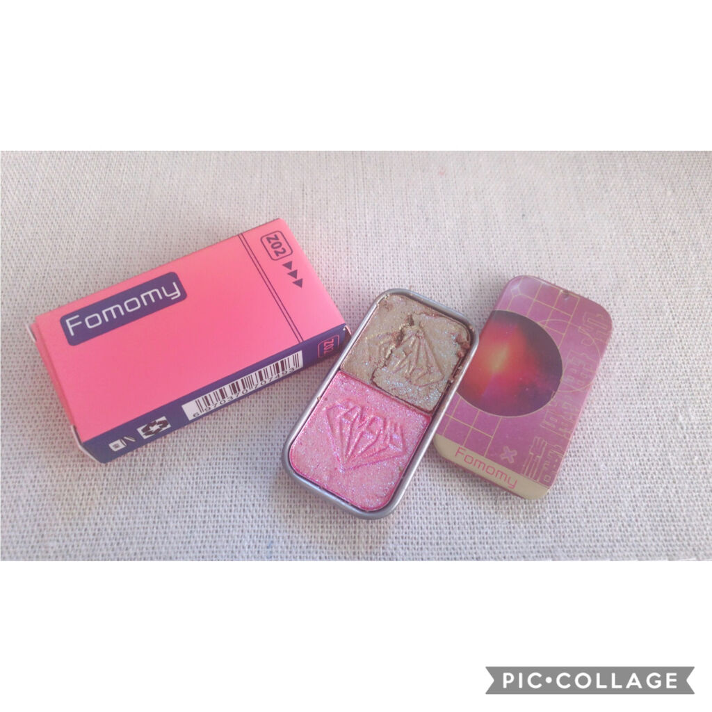 キャンディーボックスアイシャドウ Z02/FOMOMY/アイシャドウパレットを使ったクチコミ（3枚目）