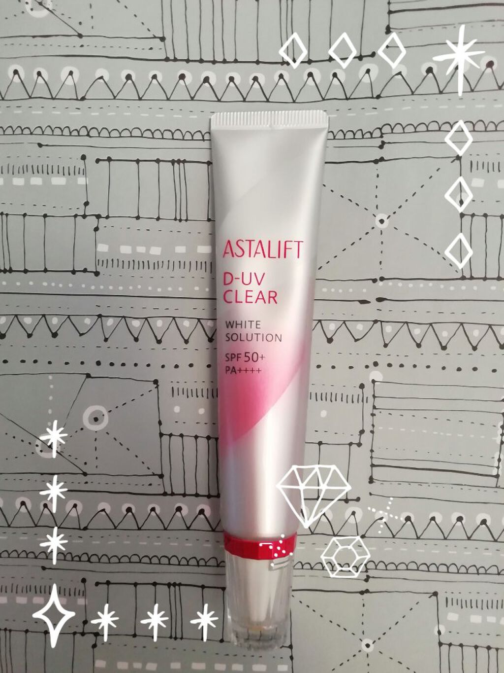D-UVクリア ホワイトソリューション/アスタリフト/日焼け止めクリームを使ったクチコミ(1枚目)