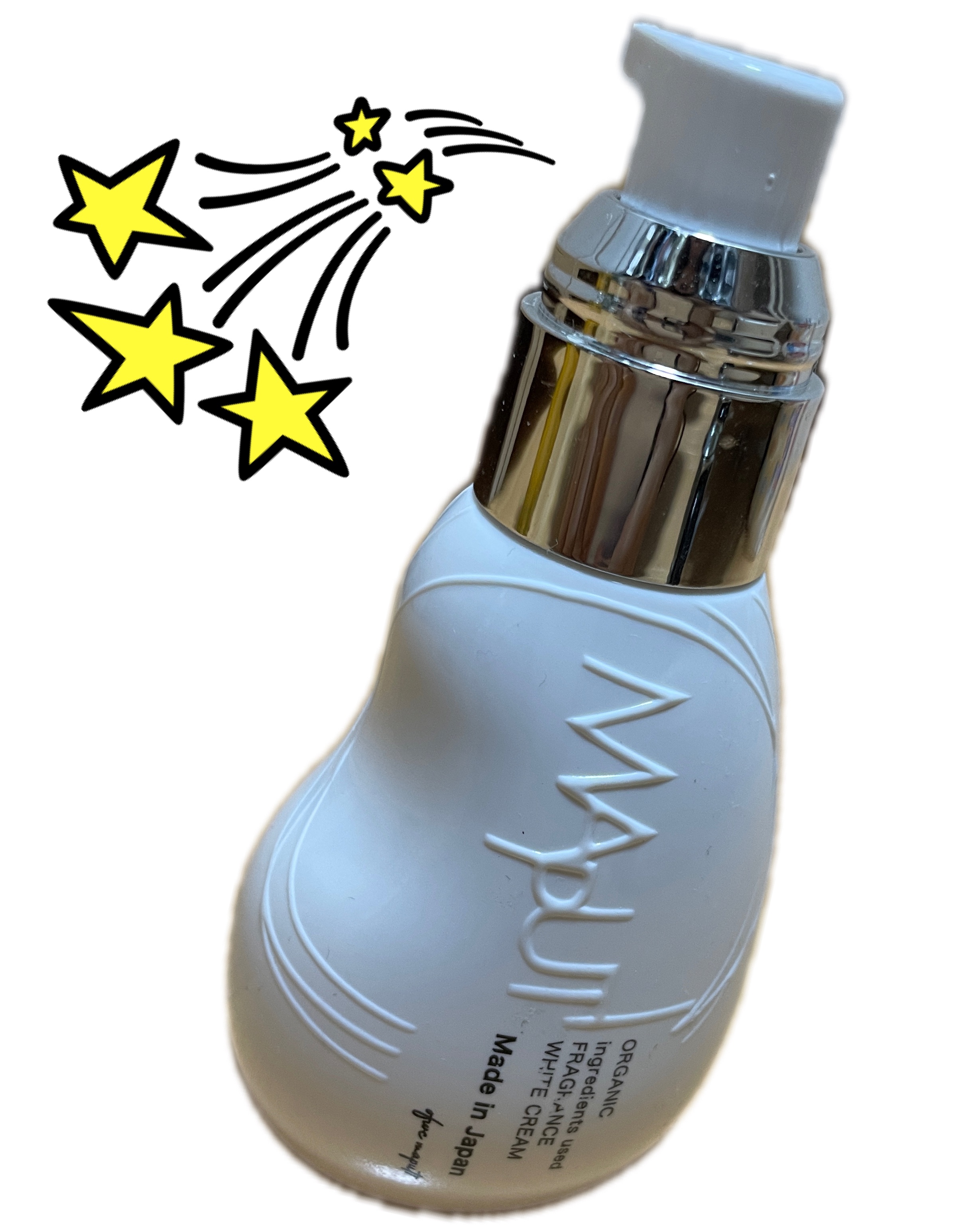 オーガニックフレグランスホワイトクリーム/MAPUTI/デリケートゾーンケアを使ったクチコミ（1枚目）