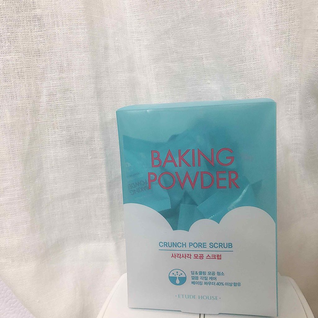 ベーキングパウダー クランチポア スクラブ/ETUDE/スクラブ・ゴマージュを使ったクチコミ（1枚目）
