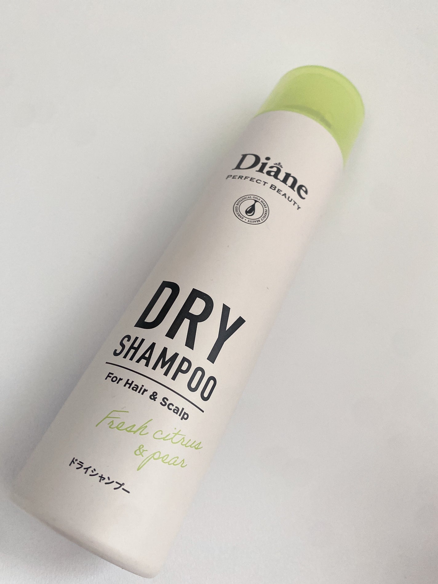 パーフェクトビューティードライシャンプー フレッシュシトラスペアの香り/ダイアン/ドライシャンプーを使ったクチコミ(1枚目)