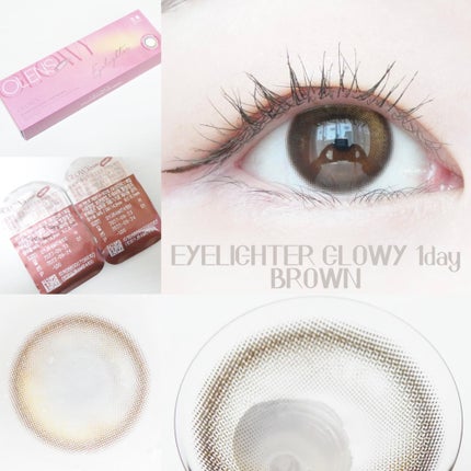 Glowy 1day/OLENS/ワンデー(1DAY)カラコンを使ったクチコミ(2枚目)