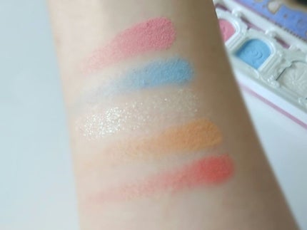 ユニコーンシリーズ アイシャドウパレット/FlowerKnows/アイシャドウパレットを使ったクチコミ(5枚目)