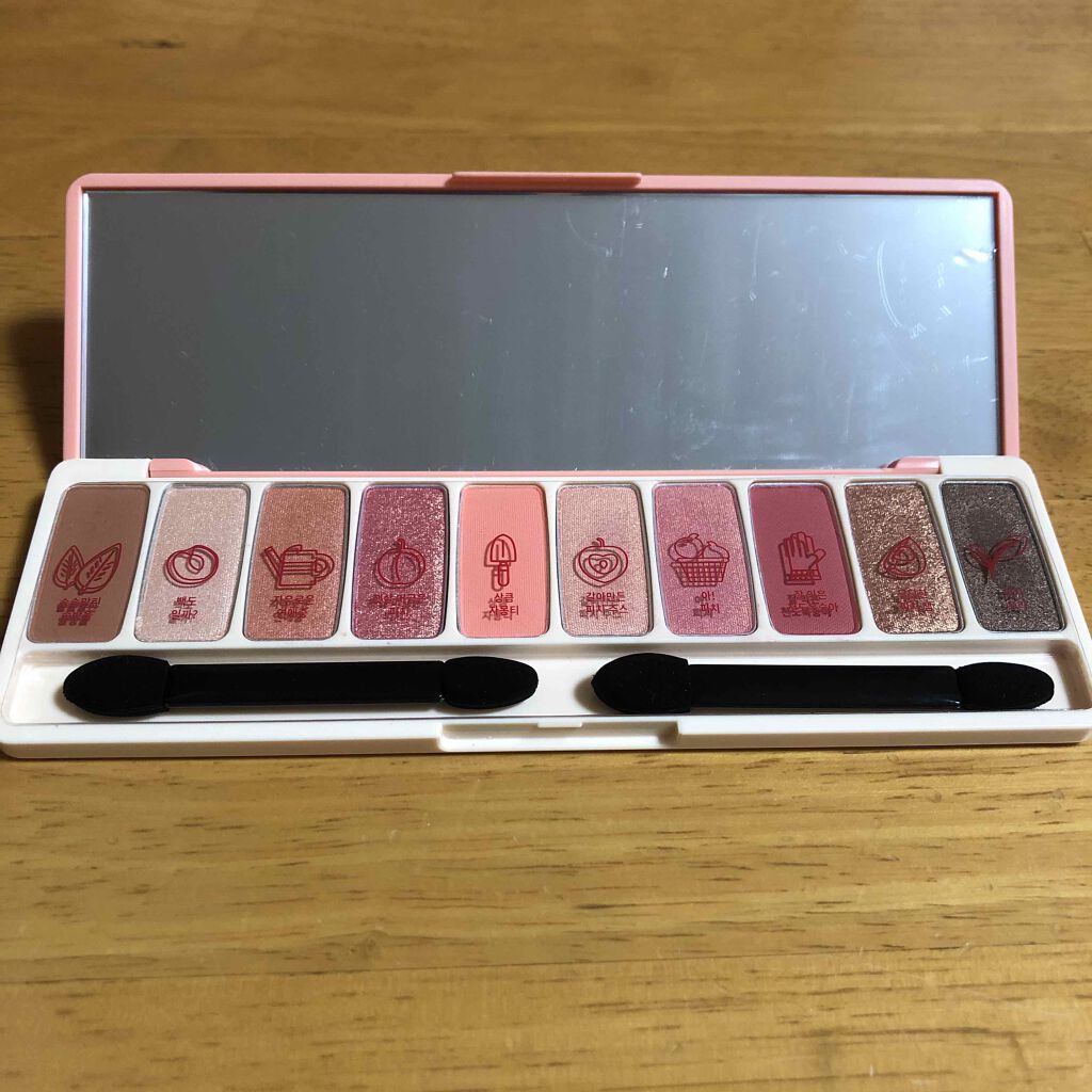 プレイカラー アイシャドウ/ETUDE/アイシャドウパレットを使ったクチコミ(4枚目)