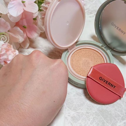 密着カバークッション/GIVERNY/クッションファンデーションを使ったクチコミ(6枚目)