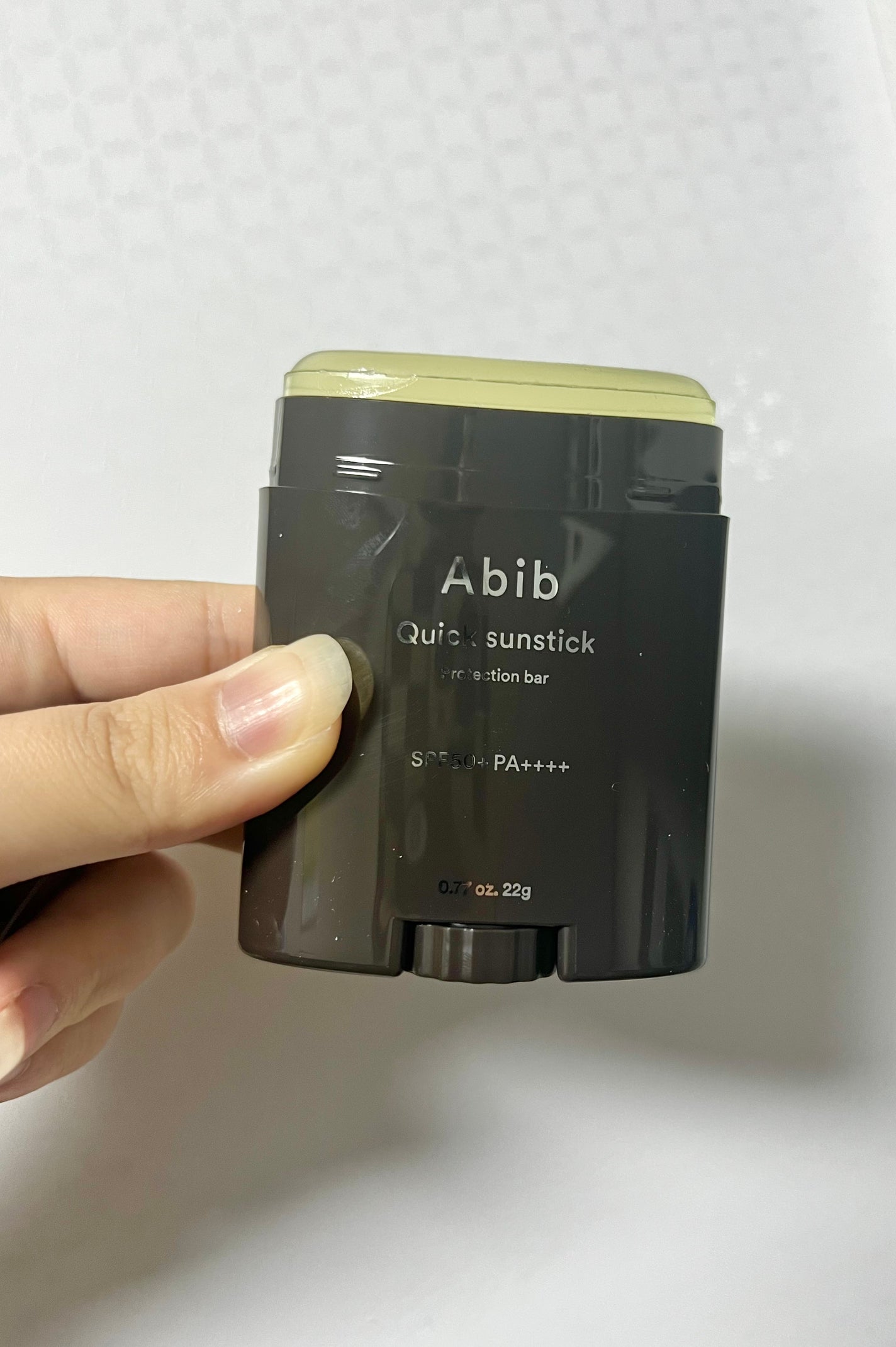 クイック サンスティック プロテクションバー/Abib /日焼け止めスティックを使ったクチコミ(5枚目)