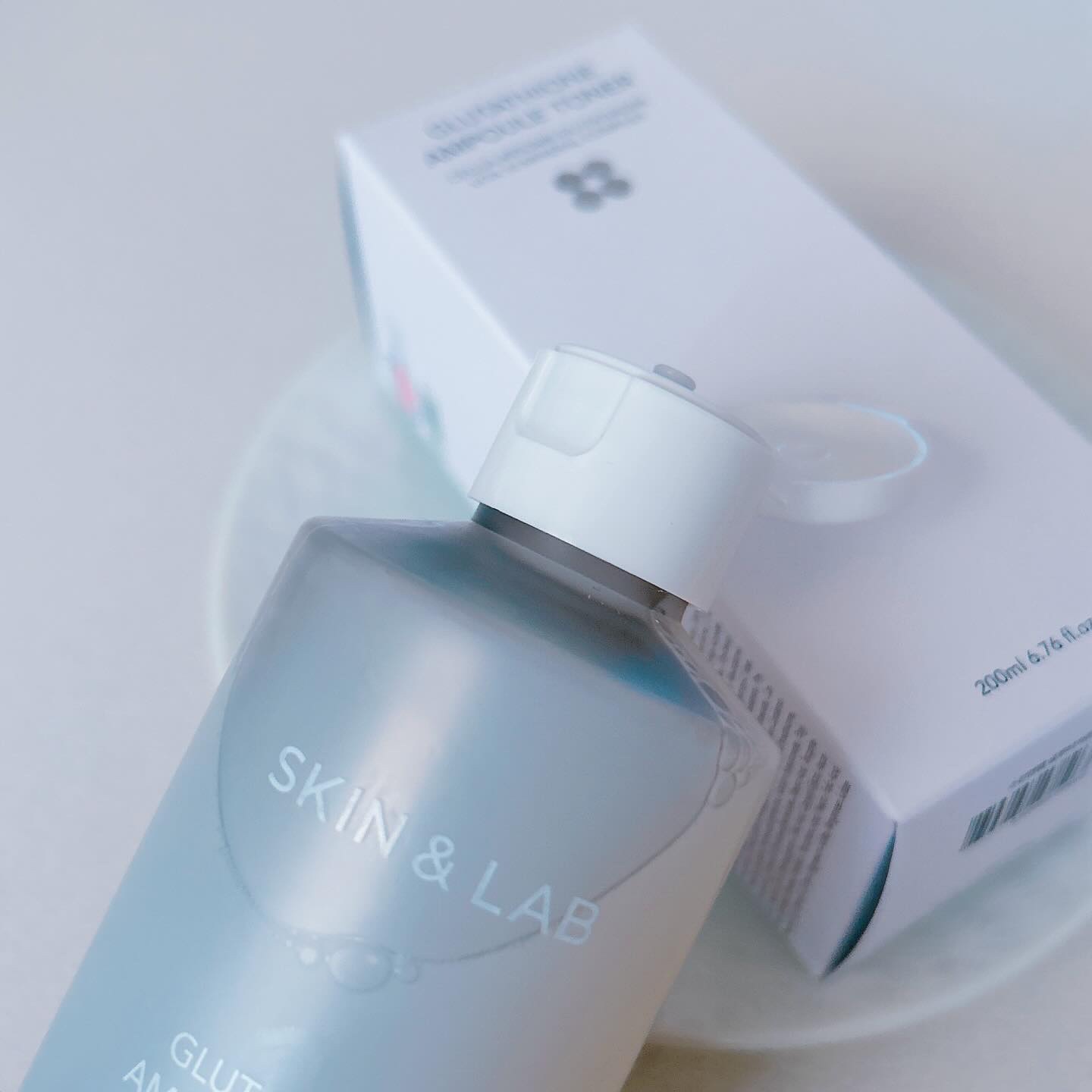 グルタチオンアンプルトナー/SKIN&LAB/化粧水を使ったクチコミ（3枚目）