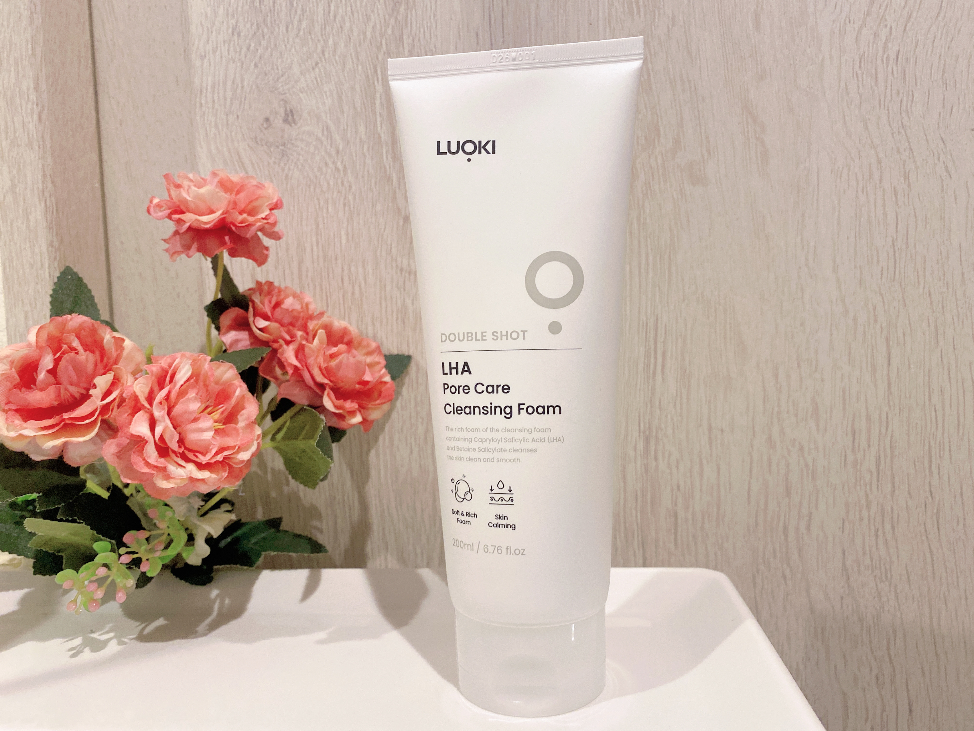 ダブルショットLHA毛穴ケアクレンジングフォーム /LUOKI/クレンジングクリームを使ったクチコミ（1枚目）