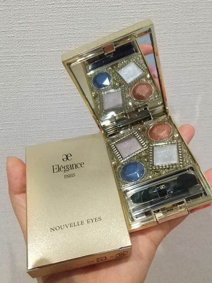 エレガンス ヌーヴェル アイズ/Elégance/アイシャドウパレットを使ったクチコミ(1枚目)