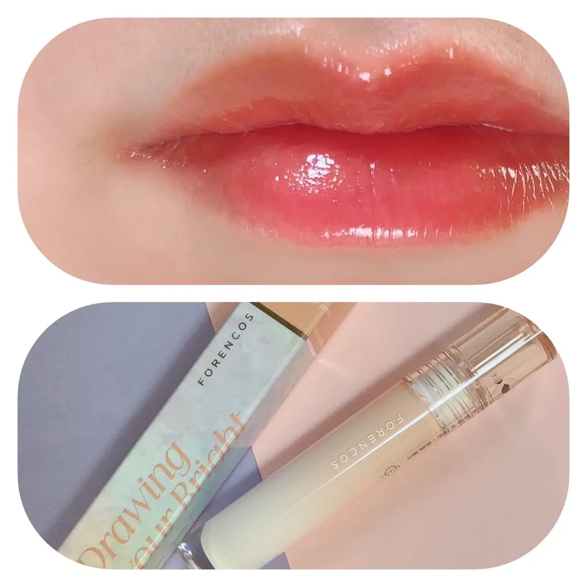 オールライトムードグローティント G09 Chouette/フォレンコス/リップティントを使ったクチコミ（2枚目）