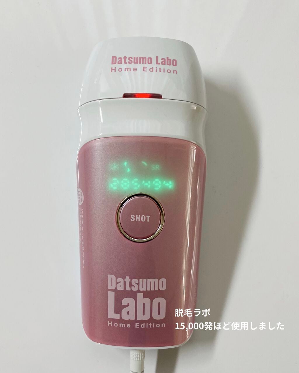 光美容器 光エステ <ボディ&フェイス用> ES-WH76/Panasonic/家庭用脱毛器を使ったクチコミ(2枚目)