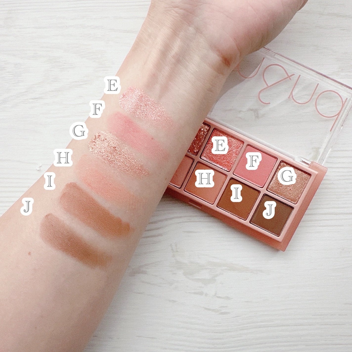 ベターザンパレット/rom&nd/アイシャドウパレットを使ったクチコミ(4枚目)