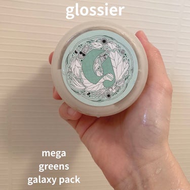 Mega Greens Galaxy Pack/Glossier./洗い流すパック・マスクを使ったクチコミ（1枚目）