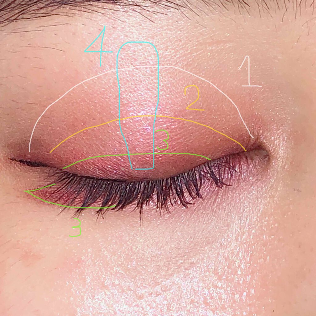 【旧品】パーフェクトスタイリストアイズ/キャンメイク/アイシャドウパレットを使ったクチコミ(4枚目)