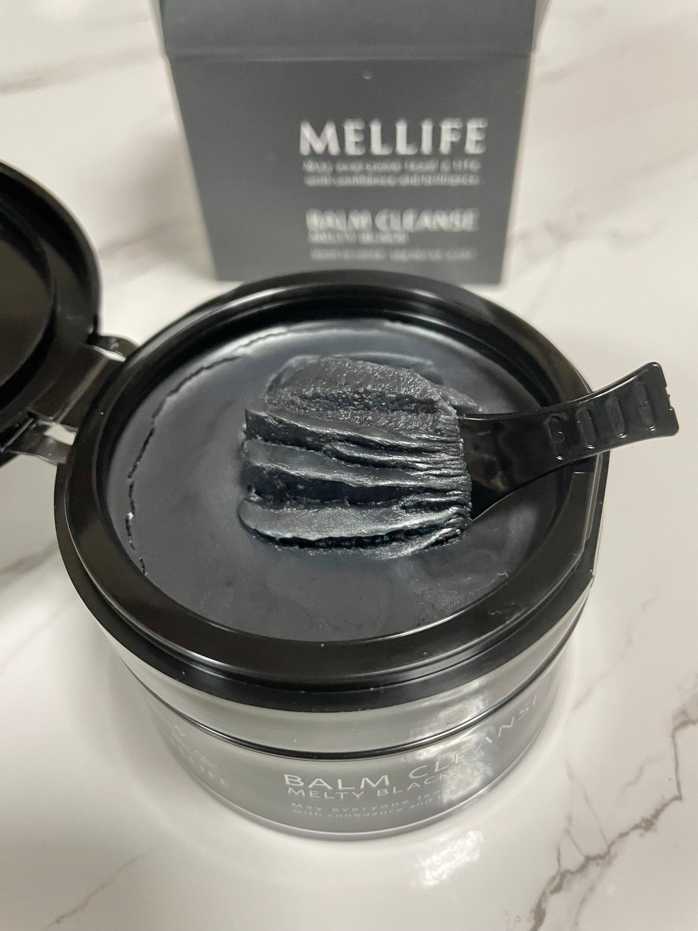BALM CLEANSE メルティブラック/MELLIFE/クレンジングバームを使ったクチコミ(2枚目)