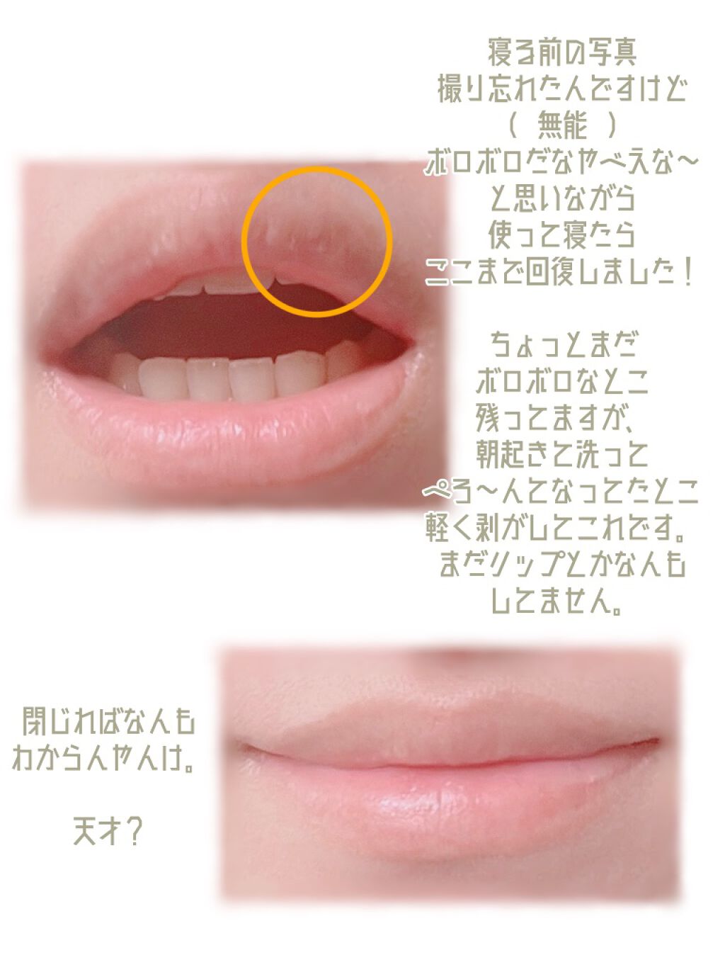 リップスリーピングマスク/LANEIGE/リップバームを使ったクチコミ(4枚目)