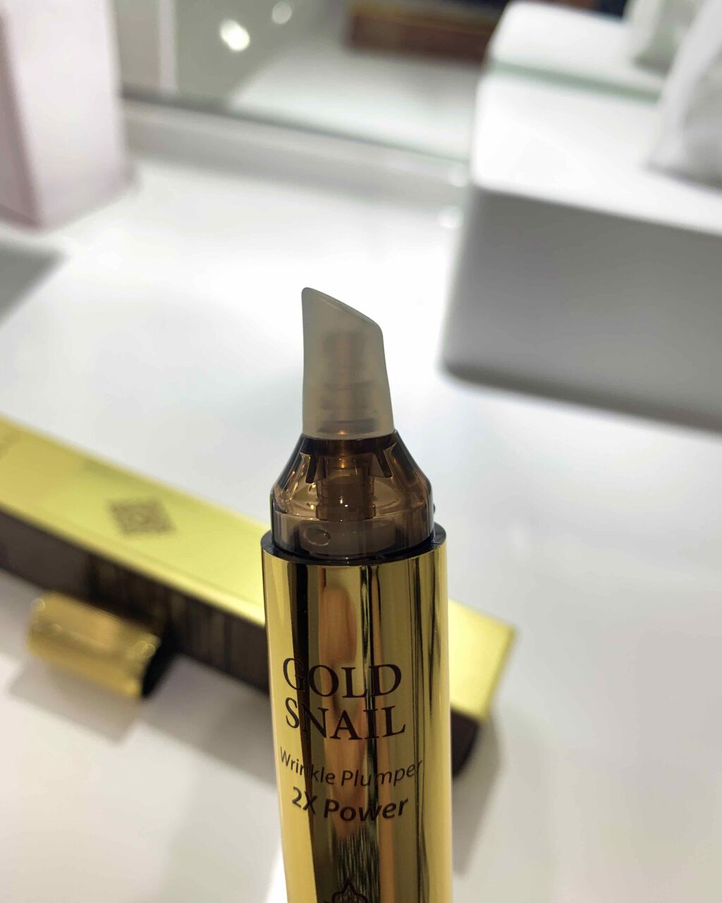 Gold Snail Wrinkle Plumper/the SAEM/その他スキンケアを使ったクチコミ(1枚目)