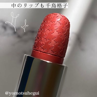 ルージュ ディオール 525 シェリー メタリック<ニュー ルック エディション>（生産終了）/Dior/口紅を使ったクチコミ（3枚目）