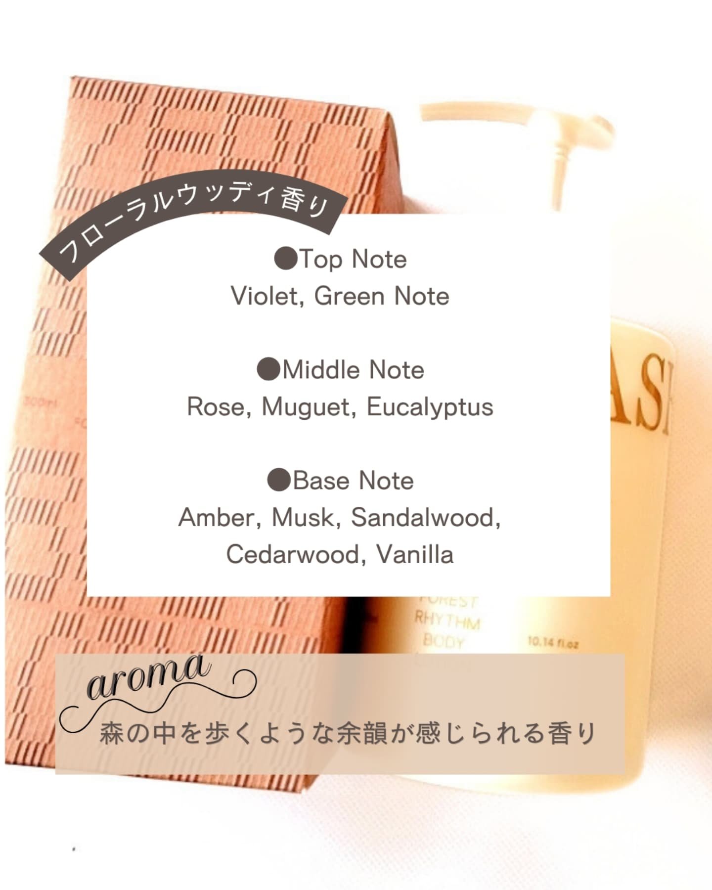 フォレストリズム ヴィーガンボディローション/ZEROSLASH/ボディローションを使ったクチコミ（3枚目）