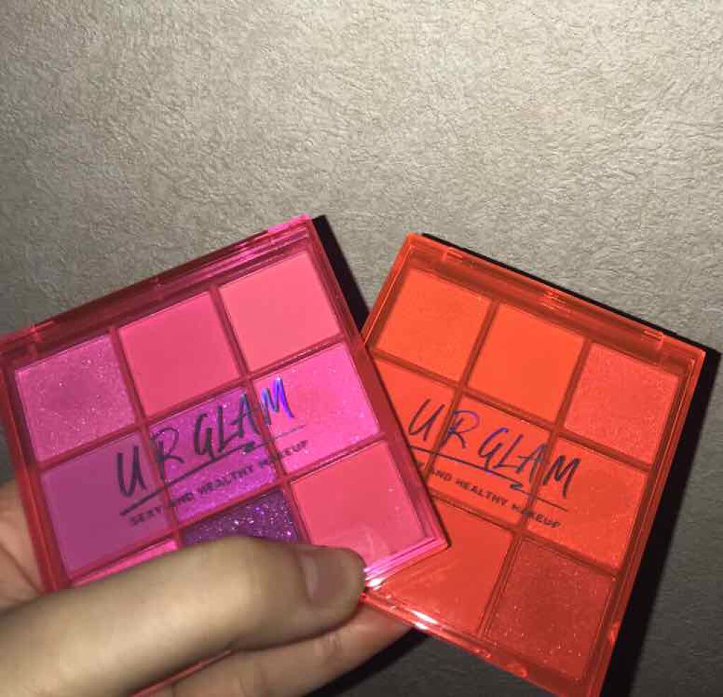 UR GLAM BLOOMING EYE COLOR PALETTE/U R GLAM/アイシャドウパレットを使ったクチコミ(1枚目)