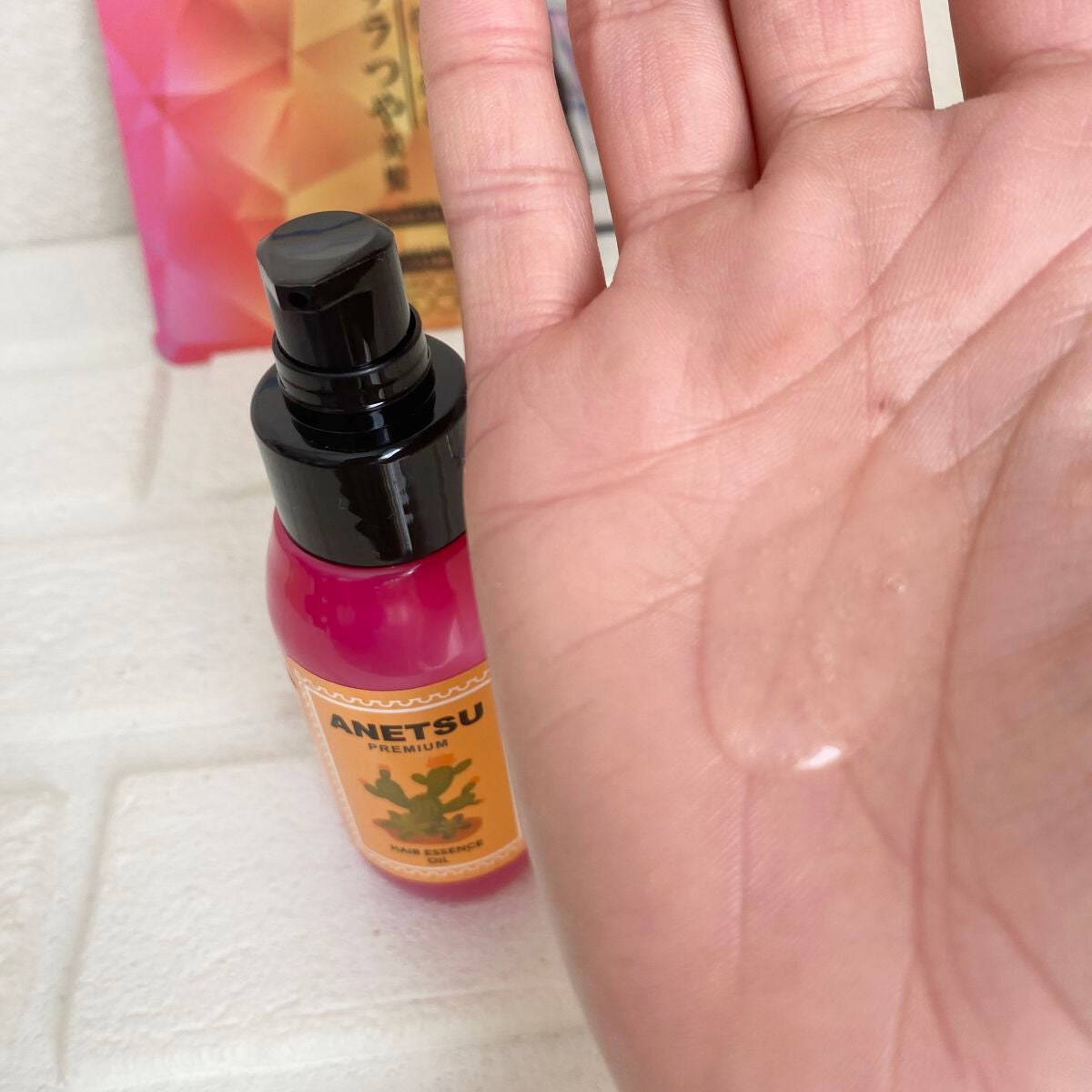 アネツプレミアムヘアエッセンス/ANETSU/ヘアオイルを使ったクチコミ(4枚目)