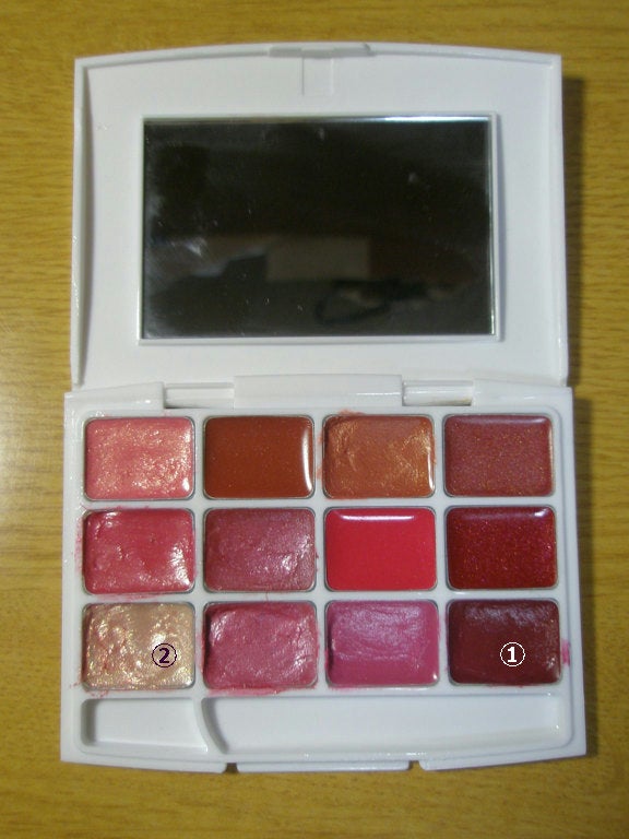 12色 リップ パレット/LOUJENE/口紅を使ったクチコミ(2枚目)