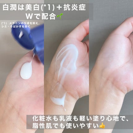 白潤プレミアム薬用浸透美白化粧水/肌ラボ/化粧水を使ったクチコミ(6枚目)