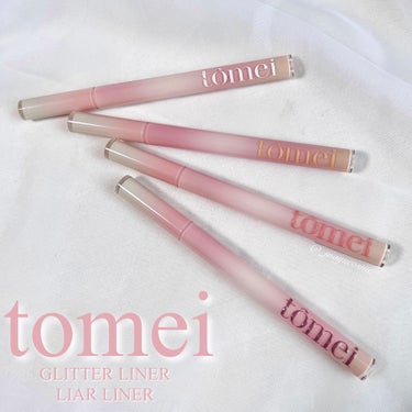 tomei きらめき涙袋ライナーのクチコミ「うるきら涙袋が簡単に♡tomeiのグリッターライナー✨
ーーーーーーーーーーーーーーーーーーー.....」（1枚目）