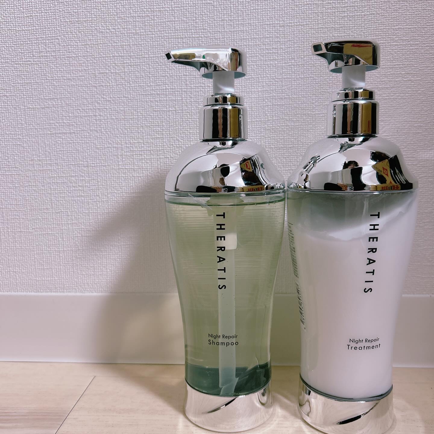 THERATIS by mixim ナイトリペア シャンプー&トリートメント/THERATIS/市販シャンプーを使ったクチコミ（1枚目）