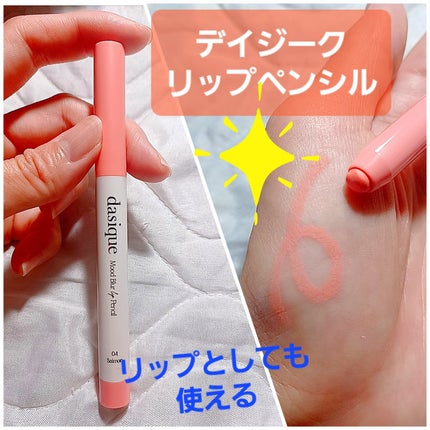 ムードブラーリップペンシル 04 サーモン/dasique/リップライナーの画像