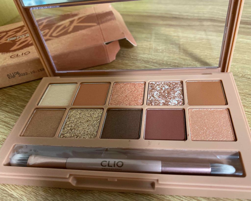 プロ アイ パレット/CLIO/アイシャドウパレットを使ったクチコミ（2枚目）