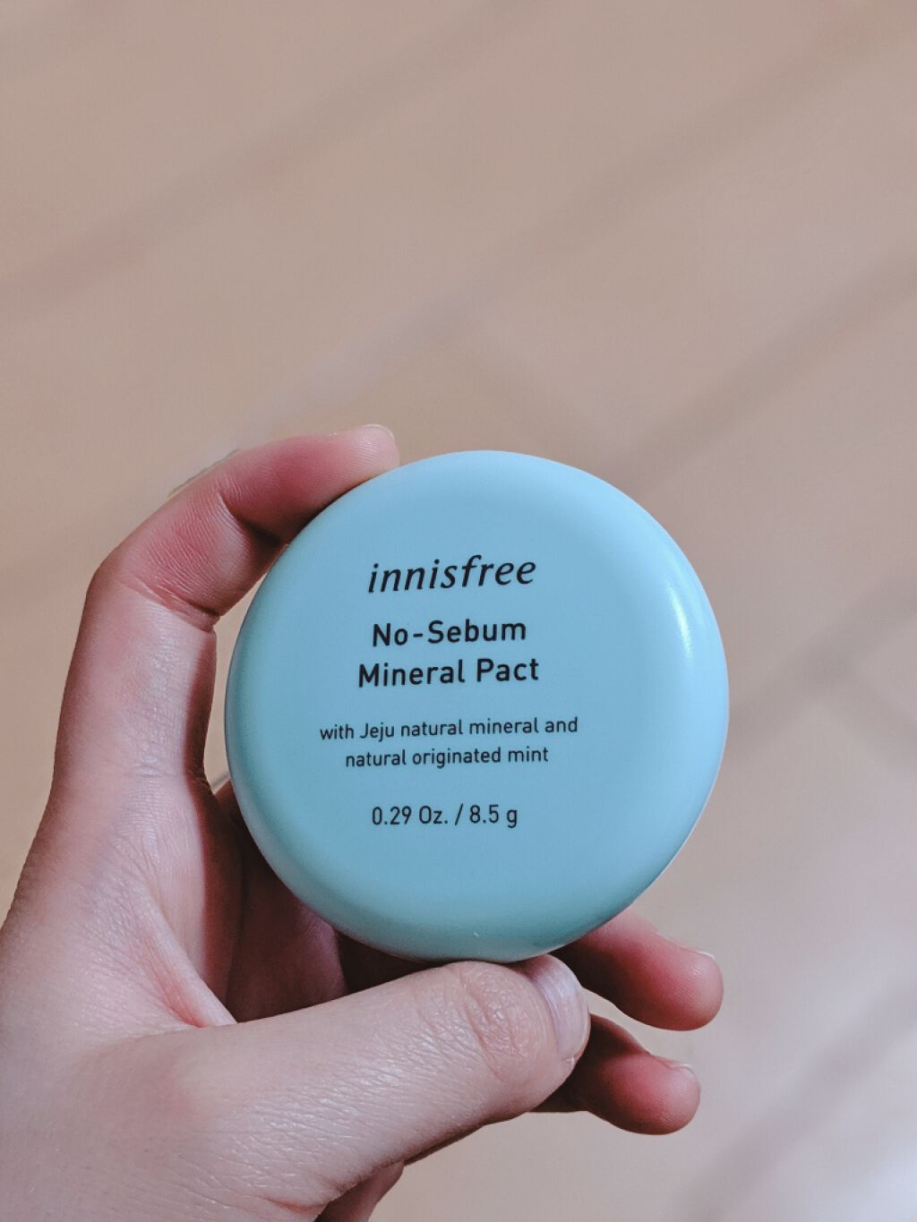 ノーセバム ミネラルパクト N/innisfree/プレストパウダーを使ったクチコミ（1枚目）