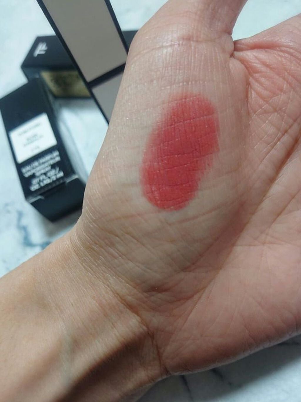 リップ カラー サテン マット/TOM FORD BEAUTY/口紅を使ったクチコミ(2枚目)